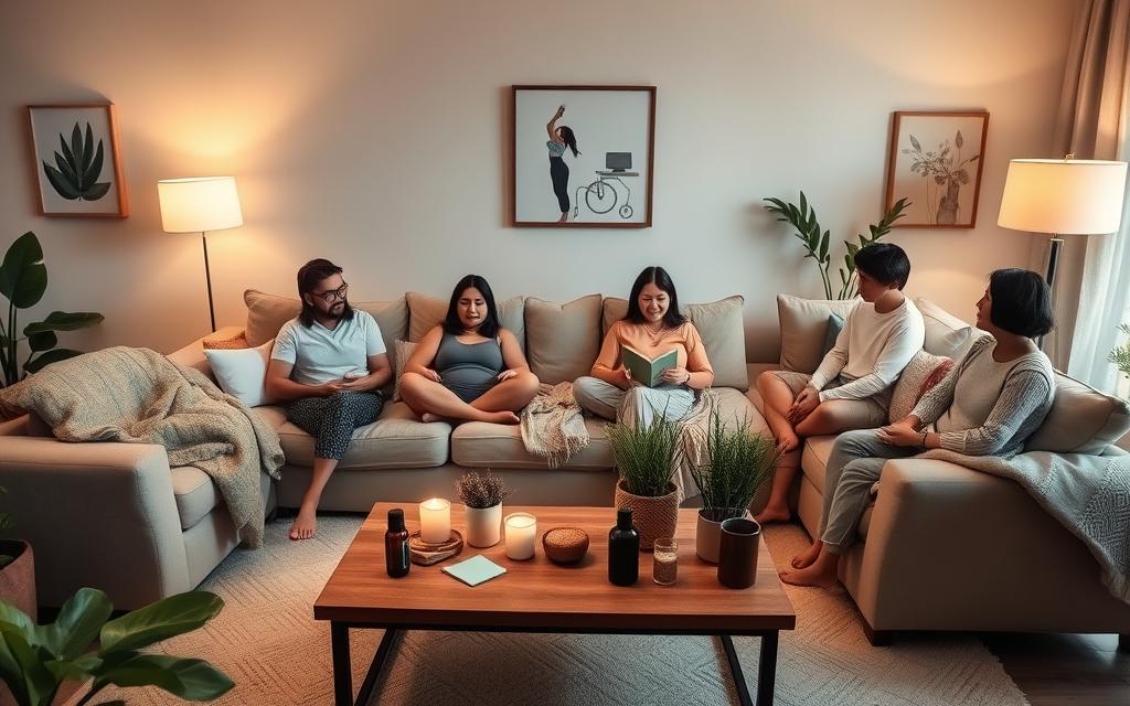 Familienwellness zu Hause