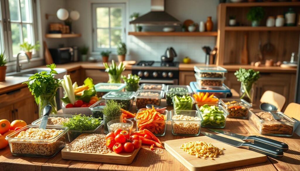 meal prep für familien