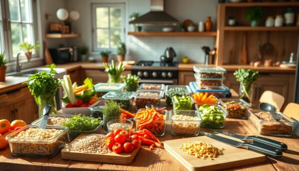 meal prep für familien