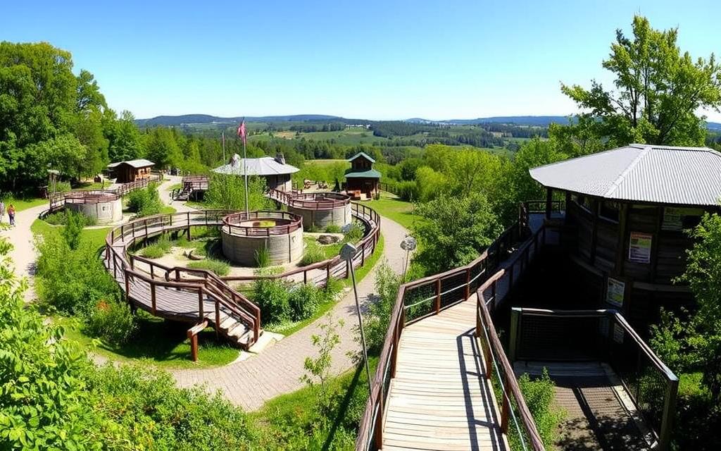 Wildpark Peter und Paul Infrastruktur