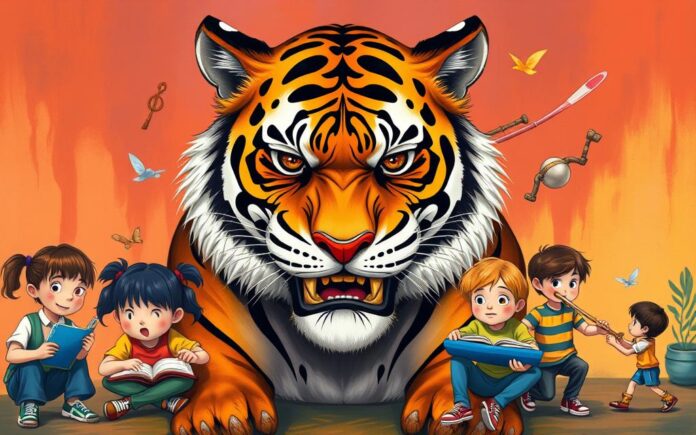 Tiger-Erziehungsstil