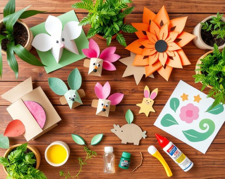 Nachhaltige Bastelideen für Kinder