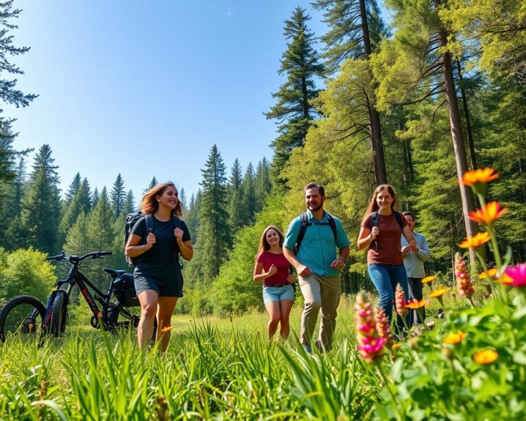 Umweltfreundliche Familienreisen