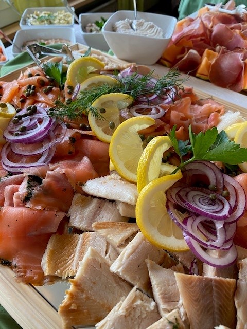 Lachsbrunch im Gasthof Rössli in Wohlen im Aargau
