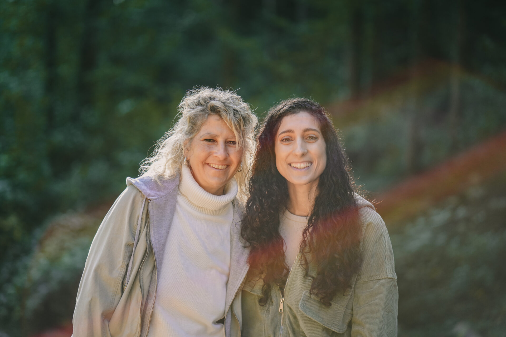 Sarah Hulliger mit ihrer Mutter Margrit Hulliger